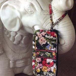 Floral Vera Bradley Wristlet